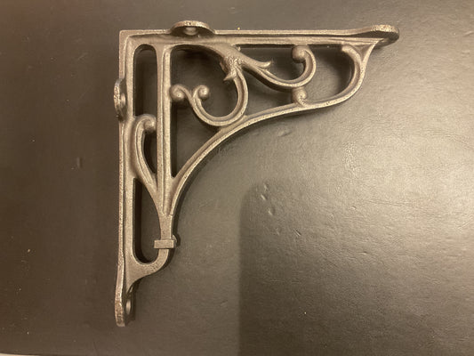 48 - Antique Iron 150 mm Shelf Bracket