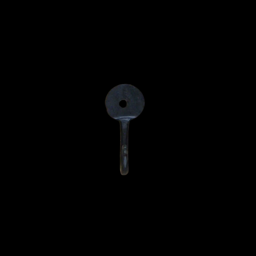 399 - Black Wax Penny End Hook