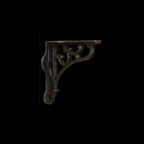 41 - Antique Iron 100mm Shelf Bracket
