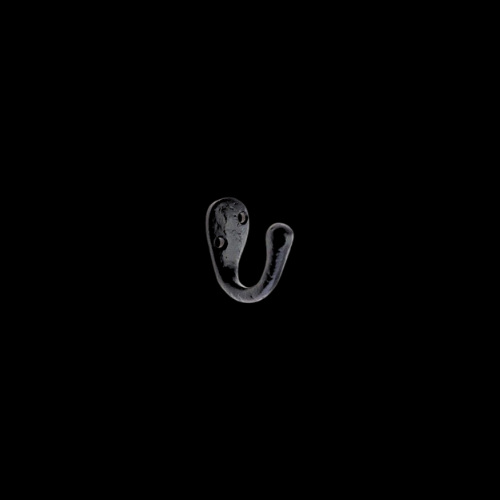 4460 - Black Iron Robe Hook