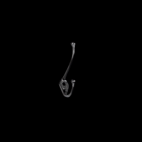 4462 - Black Iron Hat and Coat hook