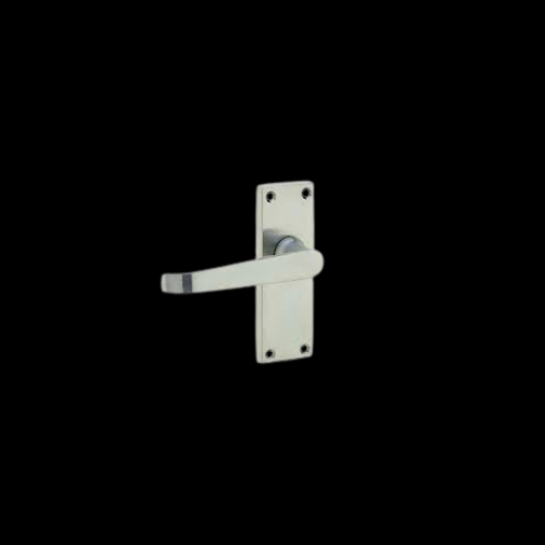 4904 - Satin Chrome Victorian lever latch handles
