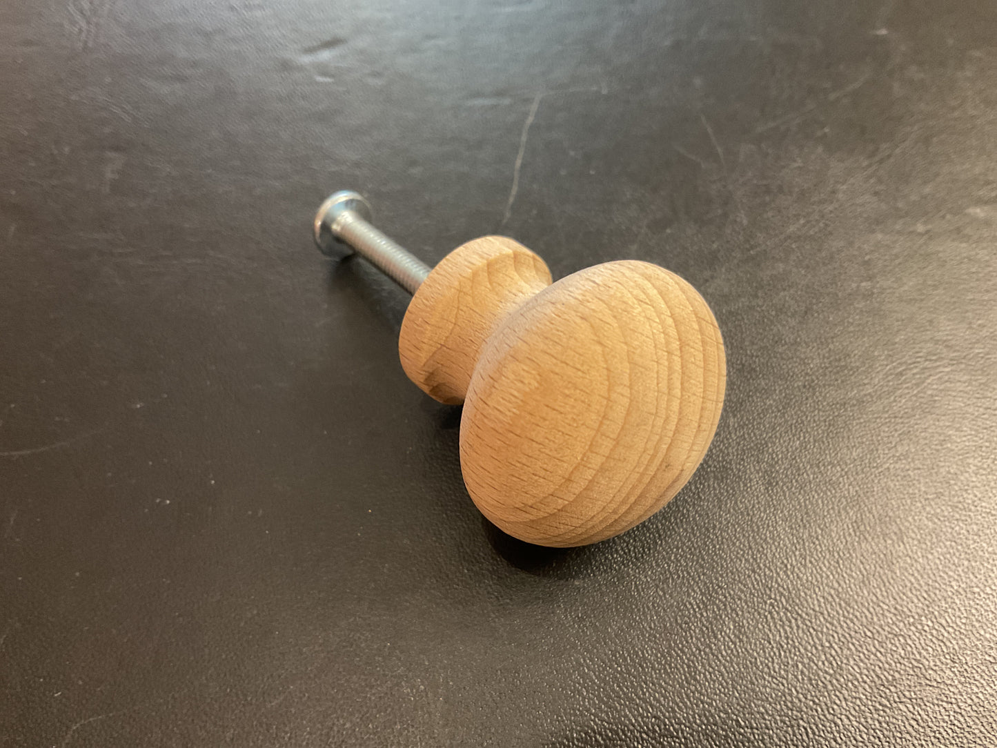 2510 - 30 mm unfinished wood cupboard knob