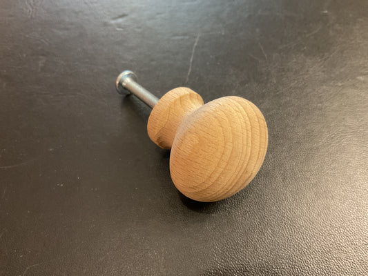 2510 - 30 mm unfinished wood cupboard knob