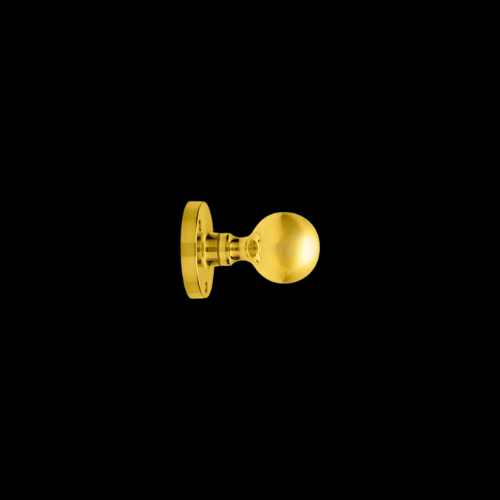 530 - PB sprung 45 mm ball mortice knobs