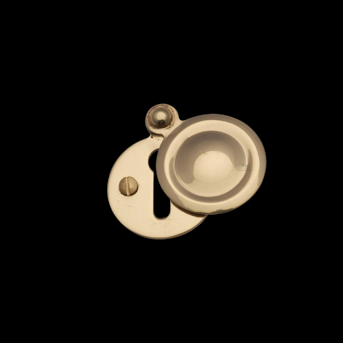 539 - PB round covered escutcheon