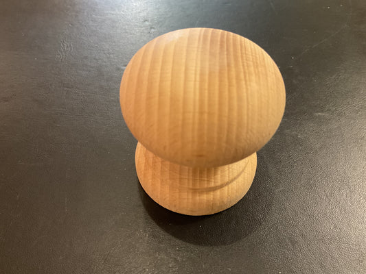 2524 - 50mm beech cupboard knob