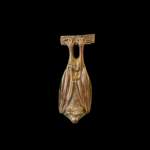5769 - Polished Brass (unlacquered) Bat Knocker