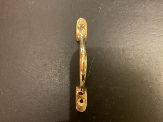 3173A - Polished Brass 100 mm Sash Handle