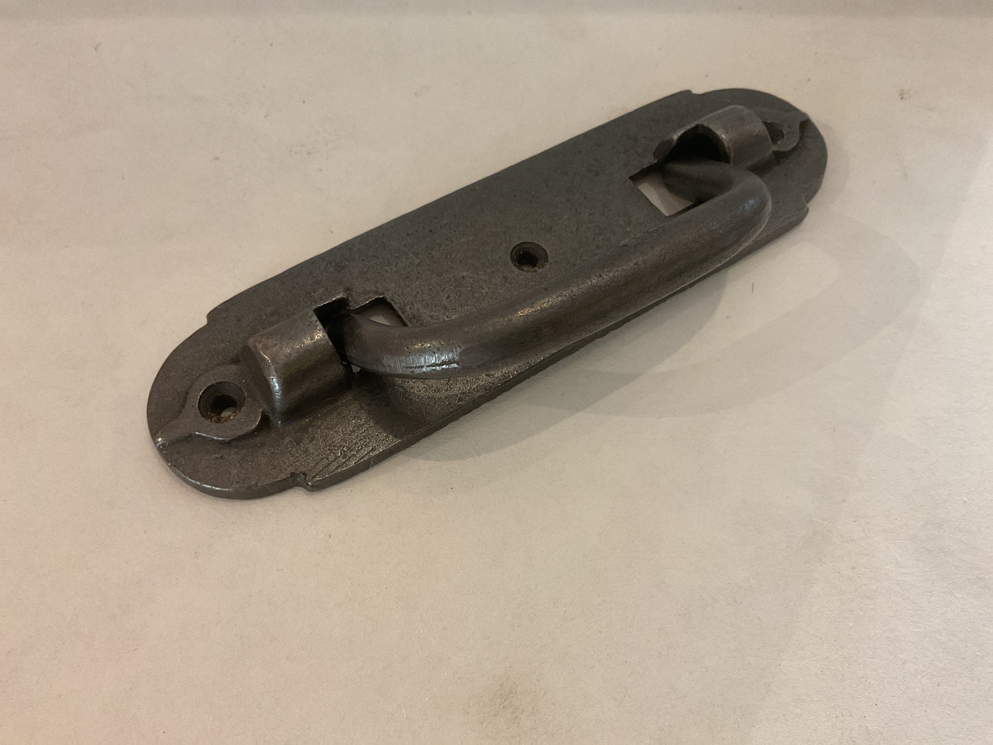 45 - Ant. Iron Chest Handle