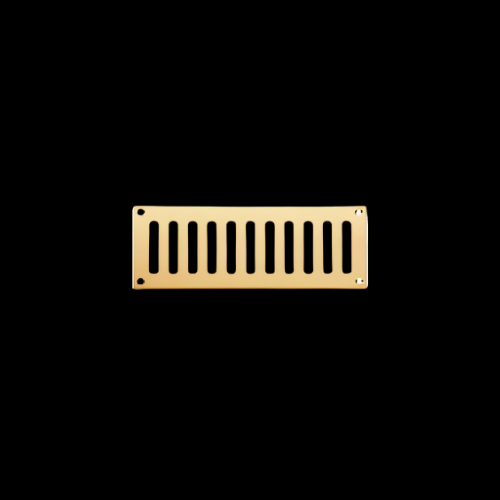 700 - Polished Brass 242 x 89mm slot vent