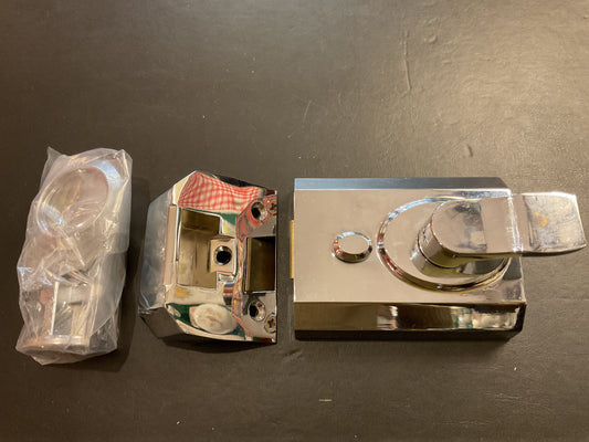 2643 - Polished Chrome 60mm Night Latch