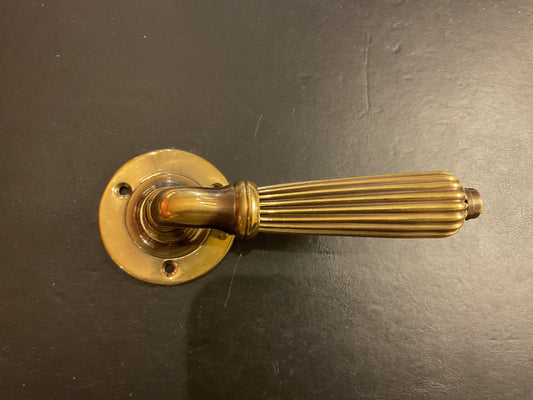 8069 - Aged Brass Regency Lever Handles