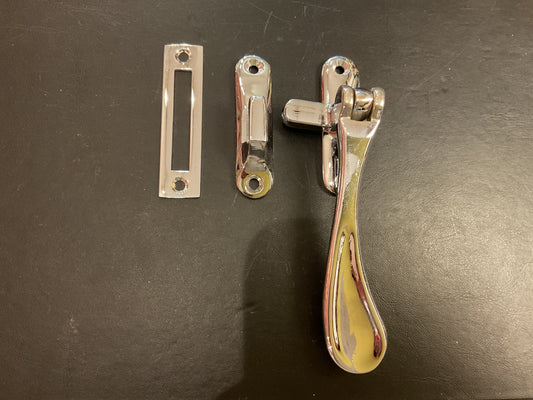 4929C- Polished Chrome Hook/mortice Casement Window Fastener