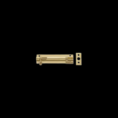 809 - Polished Brass 150 x 25mm cranked bolt