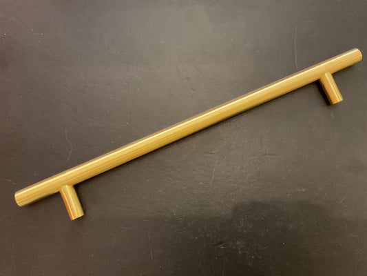 8143 - Satin Brass 265 mm T Bar Handle