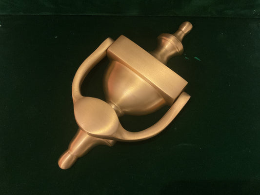 1905S - Urn Door Knocker Satin Brass