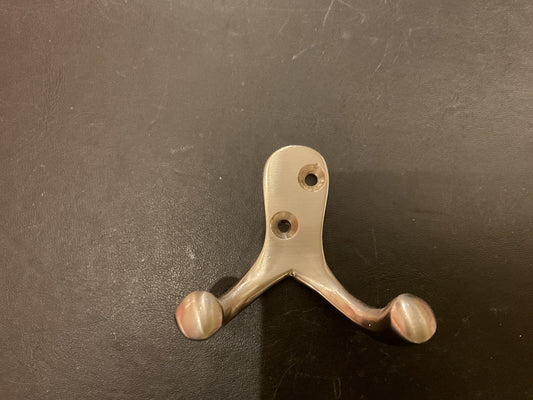 4914 - Satin Nickel Double Robe Hook
