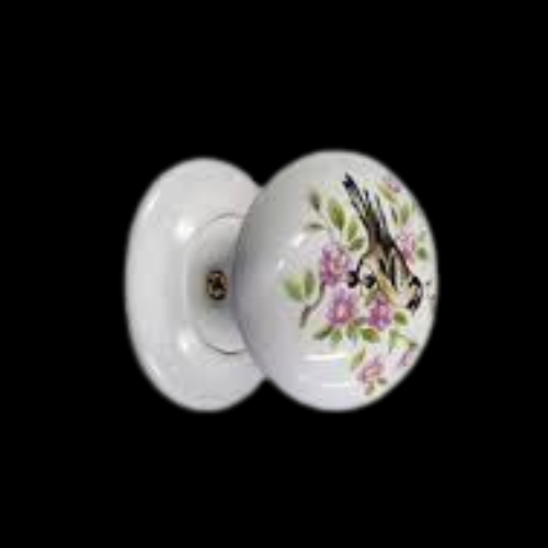 593 - Chantilly china doorknobs