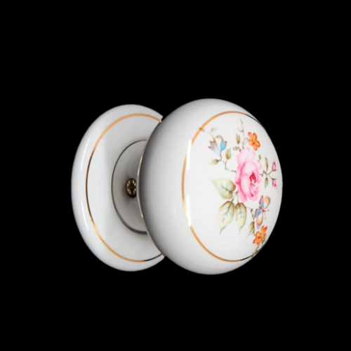 694 - Chelsea Spray China Doorknob